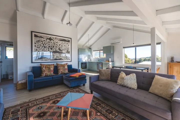 An Cala Onetangi Lounge and open plan kitchen
