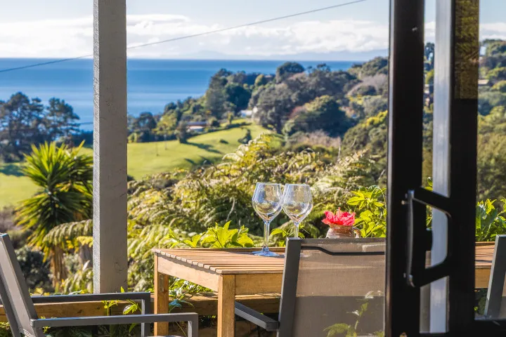 An Cala Onetangi outdoor furniture on the deck