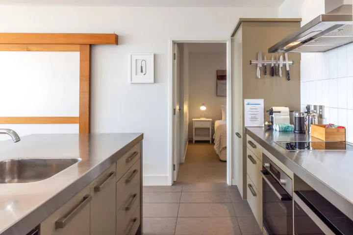 Apartment On The Beach Entrance to bedroom 2