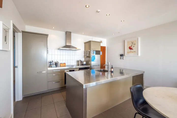 Apartment On The Beach Kitchen Area