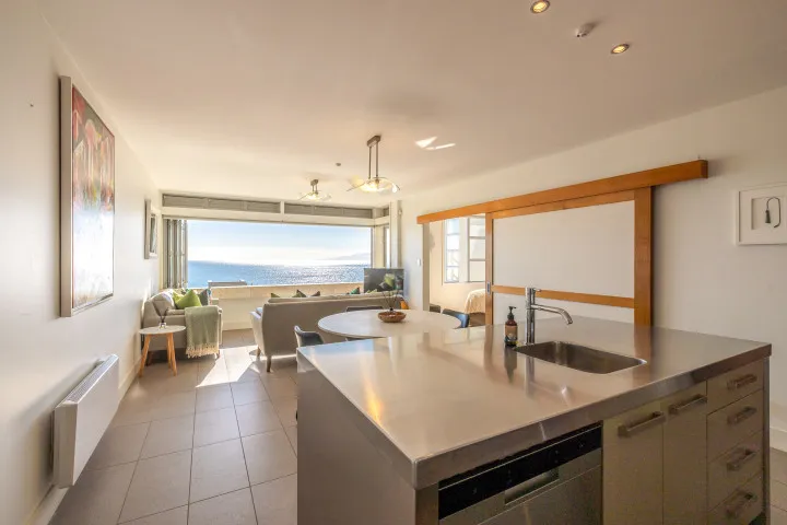 Apartment On The Beach View from entrance