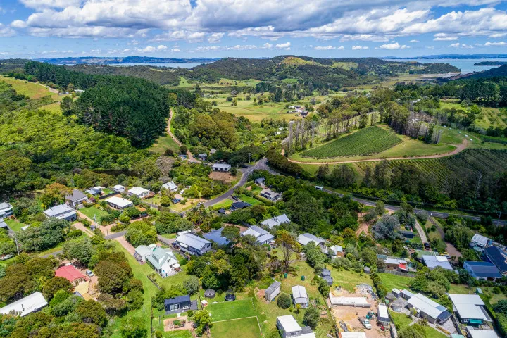Bay Song Onetangi Birds Eye View 2