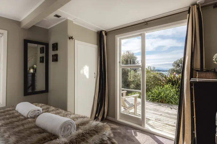 Bedroom 3 views The Boat House at Arran Bay