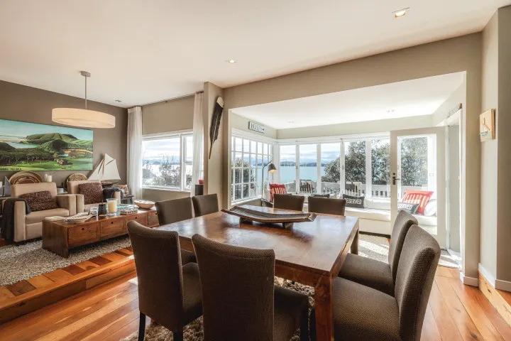 Dining Area The Boat House at Arran Bay