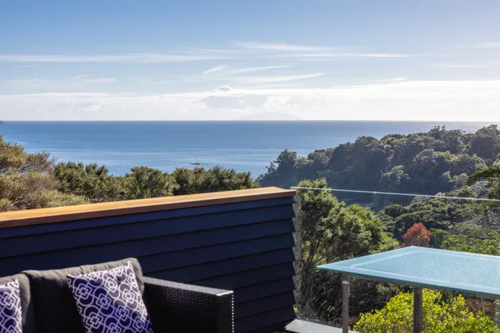 Hekerua Heights View from the deck