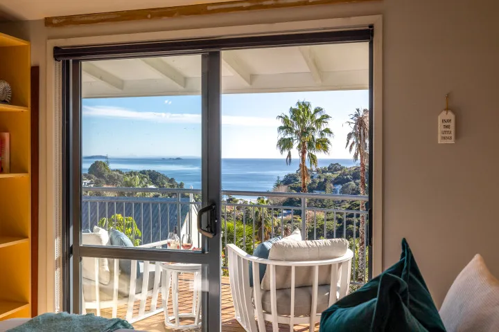 Hibiscus Hideaway Views from the bedroom