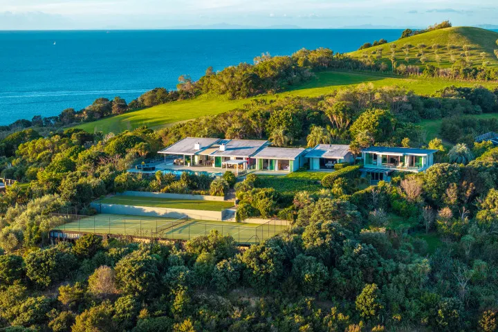 Korora Estate Exterior Back of house dusk