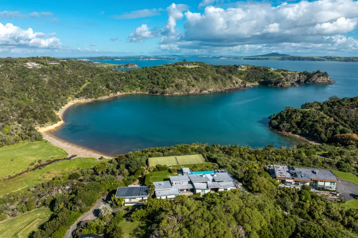 Korora Estate Exterior Looking out across the bay