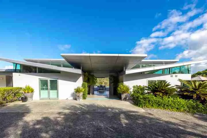 Korora Estate Main House Entrance Day