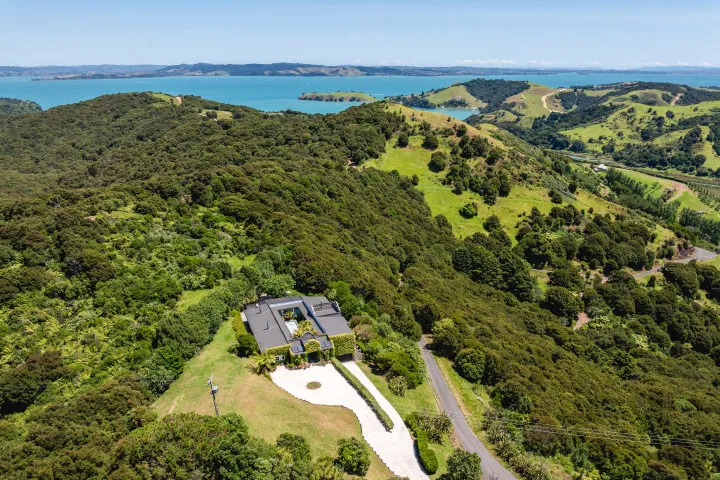 Kotuku Lodge Aerial Shot 1