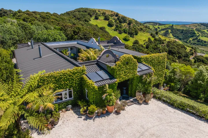 Kotuku Lodge Aerial Shot 2