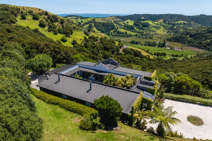 Kotuku Lodge Aerial Shot 3