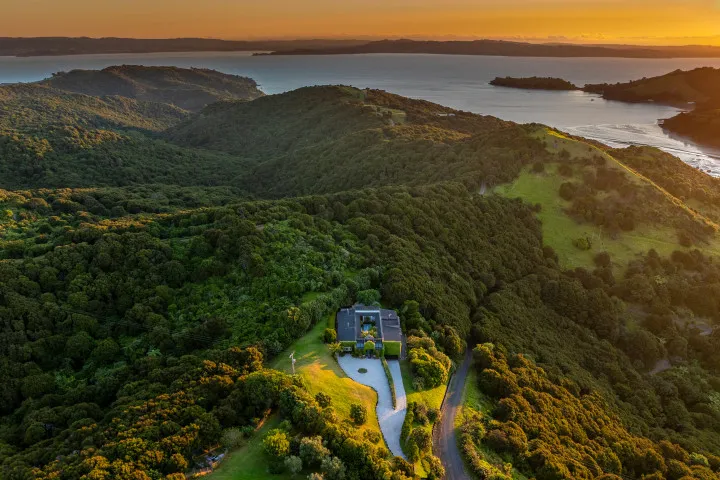 Kotuku Lodge Aerial Shot 4