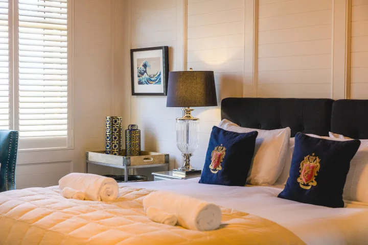 Kotuku Lodge Bedroom 4 Close Up