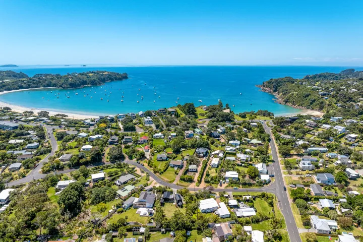 Matai Cottage Waiheke Accommodation Birds Eye Shot 2