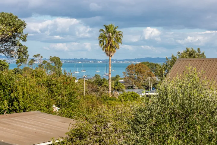Matai Cottage Waiheke Accommodation View from back garden