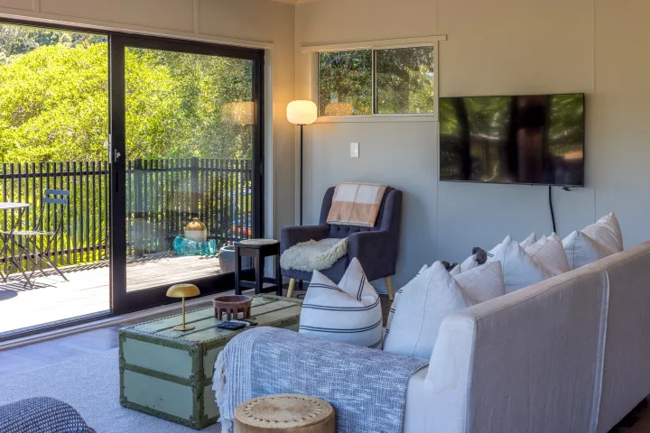 Moana Beach House Luxury lounge furniture with stunning views