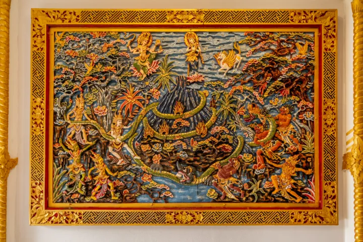 Swarna Mandapa artwork the story of bali