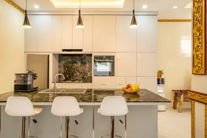 Swarna Mandapa large entertainers kitchen