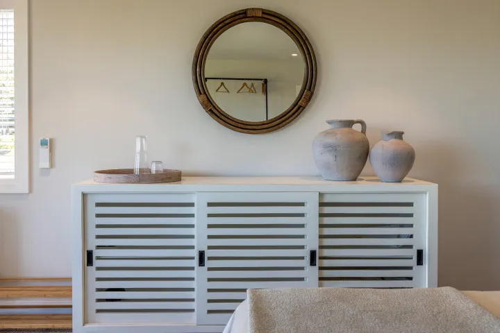 The Keep at Woodside Bay Decorative Details in Master bed