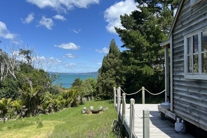 The Keep at Woodside Bay Rosies Hut great place to read a book and enjoy a drink