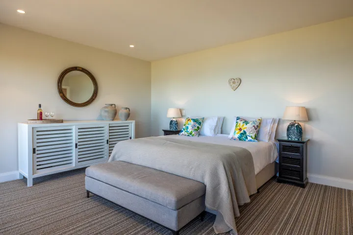 The Keep at Woodside Bay Super king bed for a luxurious nights sleep