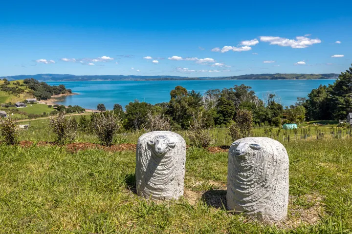 The Keep at Woodside Bay decorative garden sheep