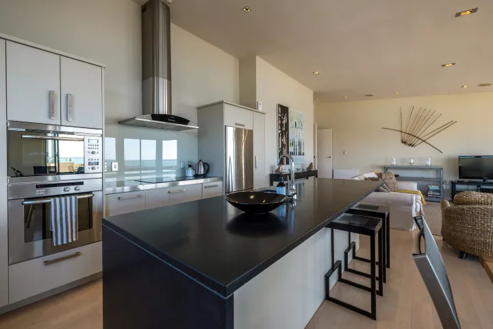 The Penthouse On The Beach at The Sands Full size kitchen island