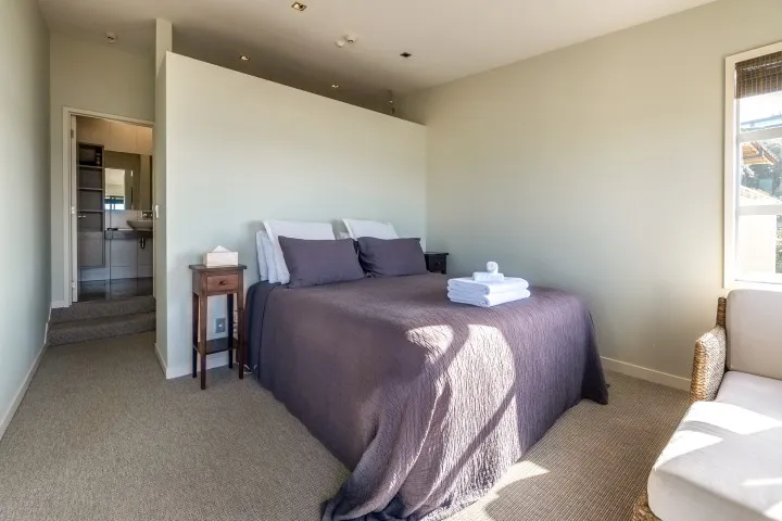 The Penthouse On The Beach at The Sands King sized bed in master