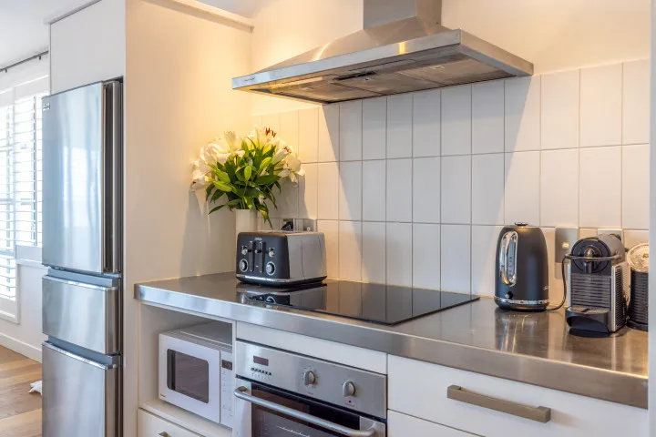 The Residence On The Beach at The Sands Kitchen Area