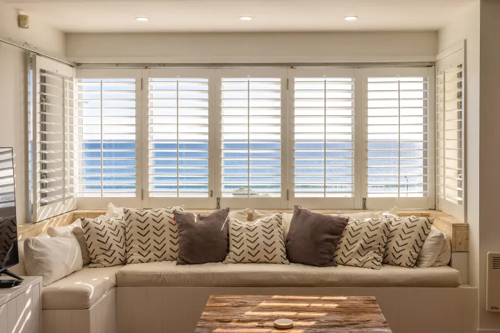 The Residence On The Beach at The Sands Living room with ocean views