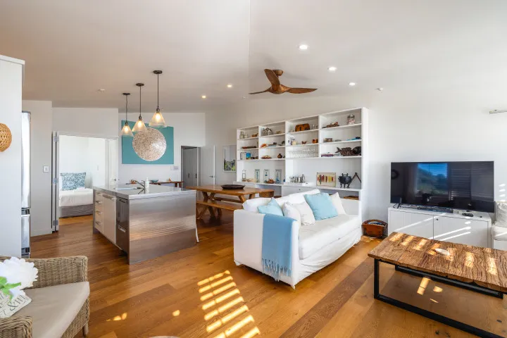 The Residence On The Beach at The Sands Open plan lounge area