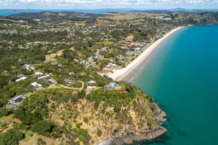 Tidewatch Onetangi Aerial View of Property Above Beach