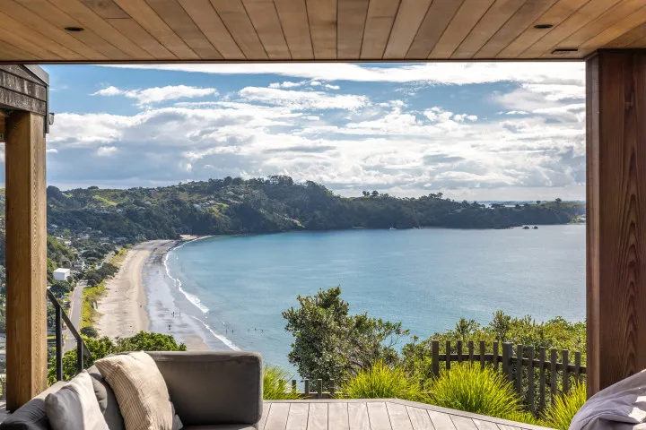 Tidewatch Onetangi Beach View From Covered Deck Lounger