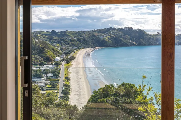 Tidewatch Onetangi Beach View Through Sliding Door