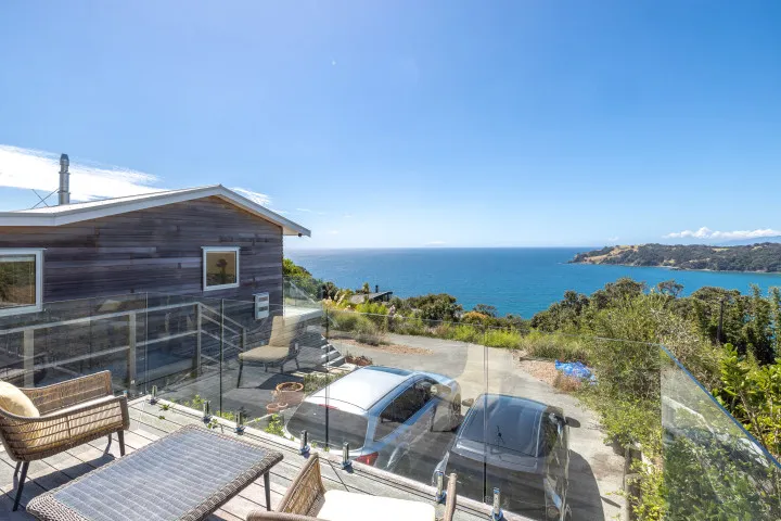 Views from seating area at Ocean Belle Onetangi v2