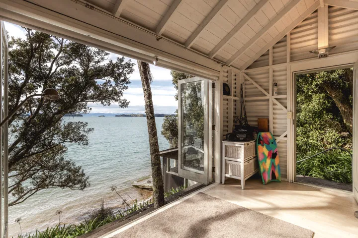 Views from the summer room The Boat House at Arran Bay