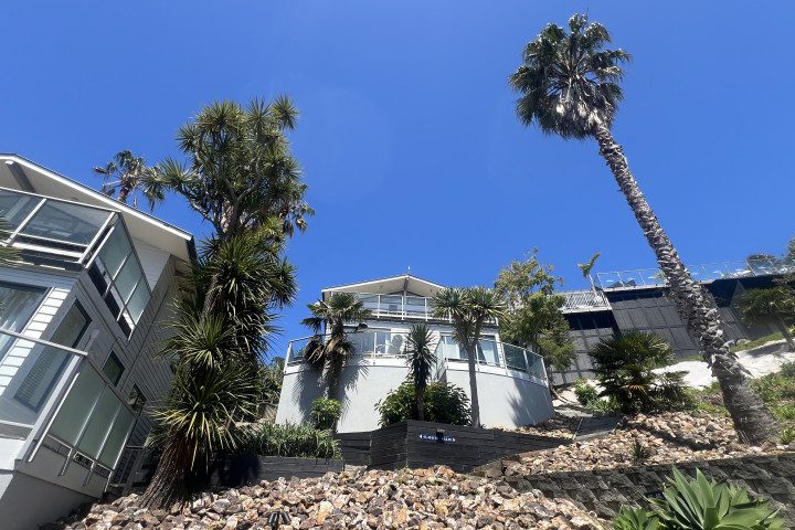 Villa Aqua at Palm Beach Front of the building